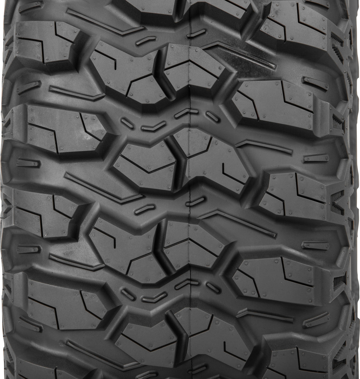 System 3 Matte Black SB-8 Beadlock 6-Lug & Sedona Trail Saw Wheel & Tire Kit