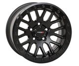 System 3 Matte Black with Gloss Black Ring SB-9 Beadlock & Maxxis Liberty Performance Off Road Wheel & Tire Kit