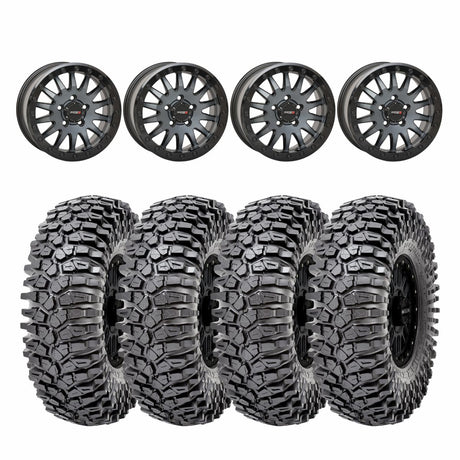 system-3-matte-brushed-grey-sb-8-5-lug-beadlock-maxxis-radial-roxxzilla-wheel-tire-kit