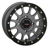 System 3 Matte Gunmetal SB-5 Beadlock & Atturo Trail Blade X/T Wheel & Tire Kit