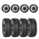 System 3 Matte Gunmetal SB-5 Beadlock & System 3 Extreme Trail Radial XT400 Wheel & Tire Kit