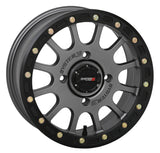 System 3 Matte Gunmetal SB-5 Beadlock & System 3 Radial XC450 Wheel & Tire Kit