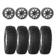 System 3 SB-4 Black Beadlock & System 3 Radial XC450 Wheel & Tire Kit