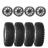 System 3 SB-4 Black Beadlock & System 3 Radial XC450 Wheel & Tire Kit