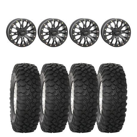 System 3 SB-4 Black Beadlock & System 3 Radial XC450 Wheel & Tire Kit