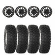 System 3 SB-5 Wheel Matte Black Beadlock & System 3 Radial XC450 Wheel & Tire Kit