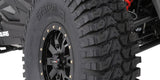 System 3 SB-9 Matte Black w/Gloss Black Ring Beadlock & System 3 Radial XCR350 UTV Wheel & Tire Kit
