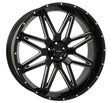 System 3 ST-7 Wheel - Gloss Black/Milled