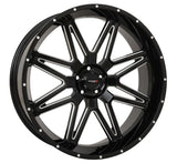 System 3 ST-7 Wheel - Gloss Black/Milled