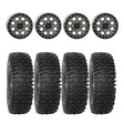 System 3 Titanium SB-7 Beadlock & System 3 RC500S 8 Ply Rock Crawler Wheel & Tire Kit