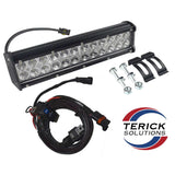 Terick Solutions 12" Light Bar Kit w/ Pulse Bar Plug Harness