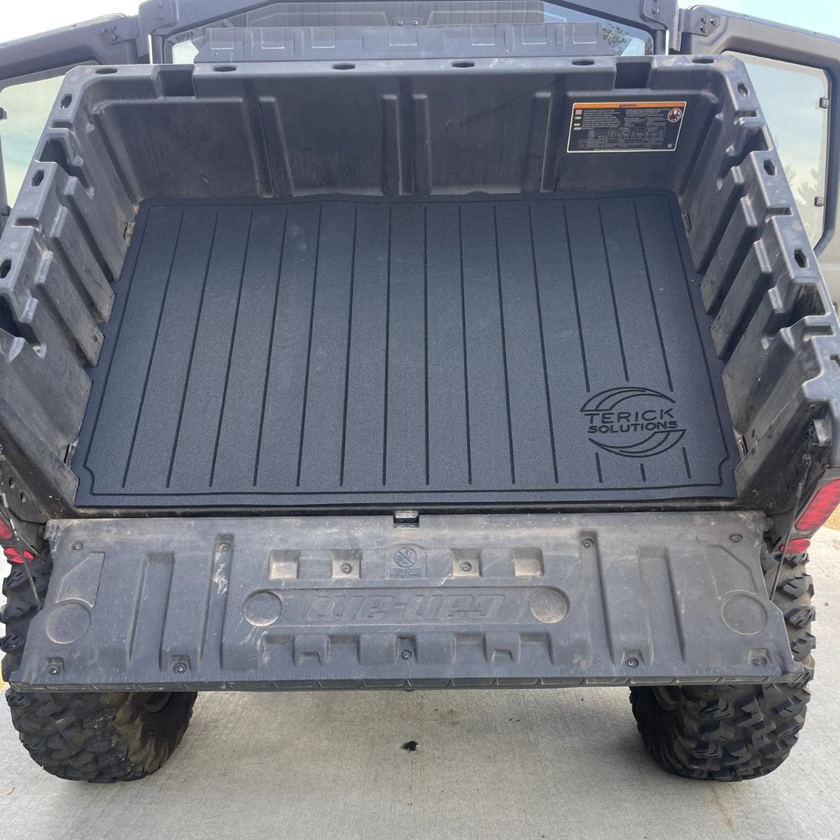 Terick Solutions '16-'25 Can-Am Defender Rubber Floor Mats