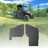 Terick Solutions '18+ Polaris Ranger XP 1000 Rubber Floor Mats