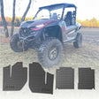 Terick Solutions '18+ Yamaha Wolverine Rubber Floor Mats