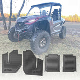 Terick Solutions '18+ Yamaha Wolverine Rubber Floor Mats