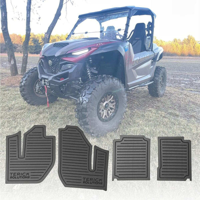 Terick Solutions '18+ Yamaha Wolverine Rubber Floor Mats