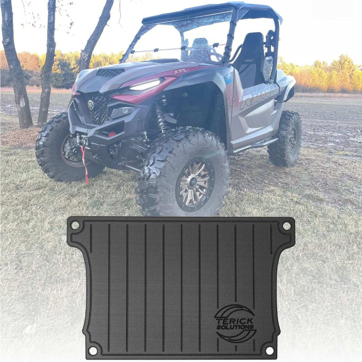 Terick Solutions '18+ Yamaha Wolverine Rubber Floor Mats