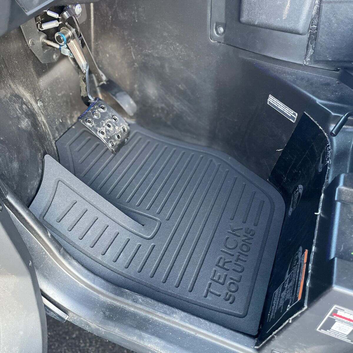 Terick Solutions '18+ Yamaha Wolverine Rubber Floor Mats