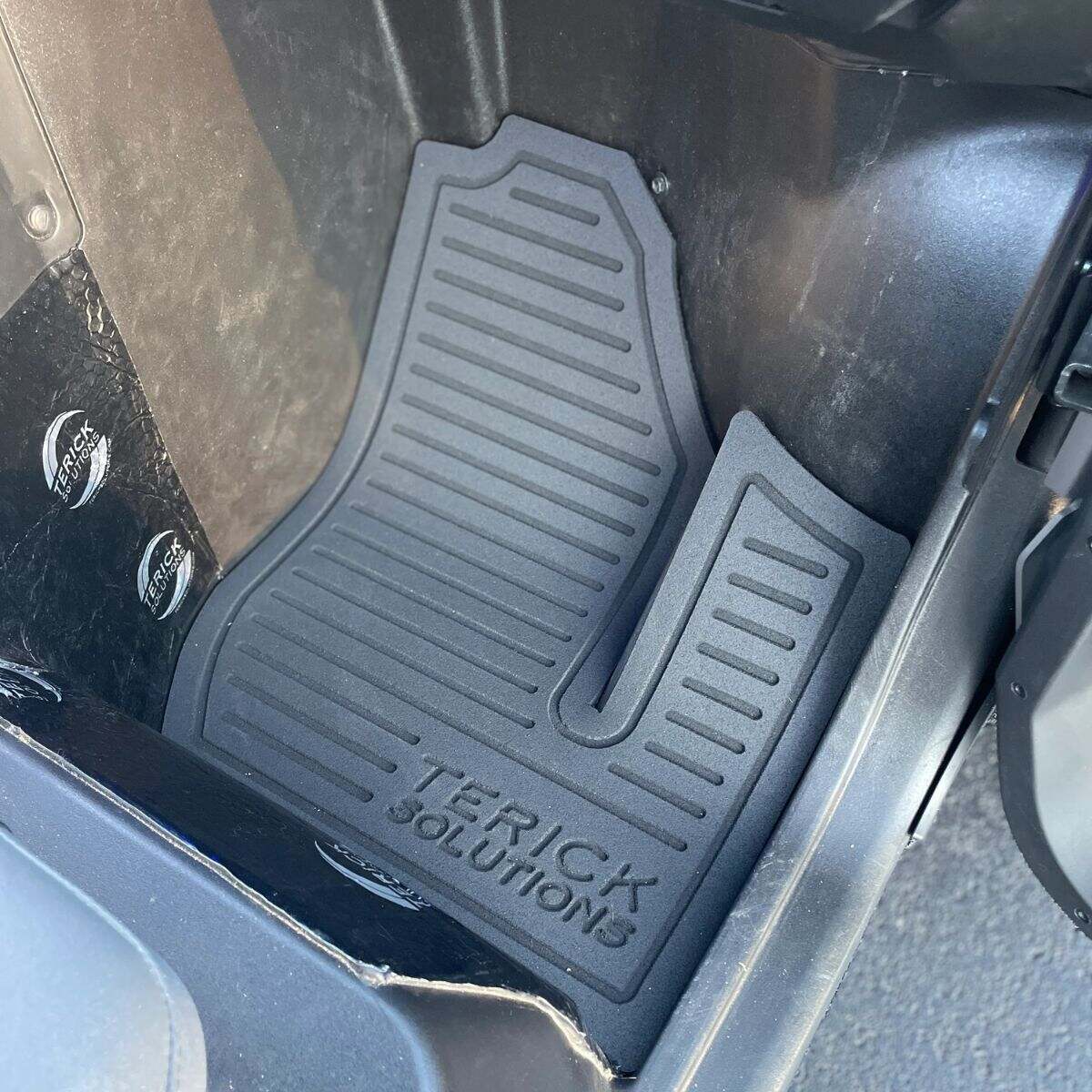 Terick Solutions '18+ Yamaha Wolverine Rubber Floor Mats