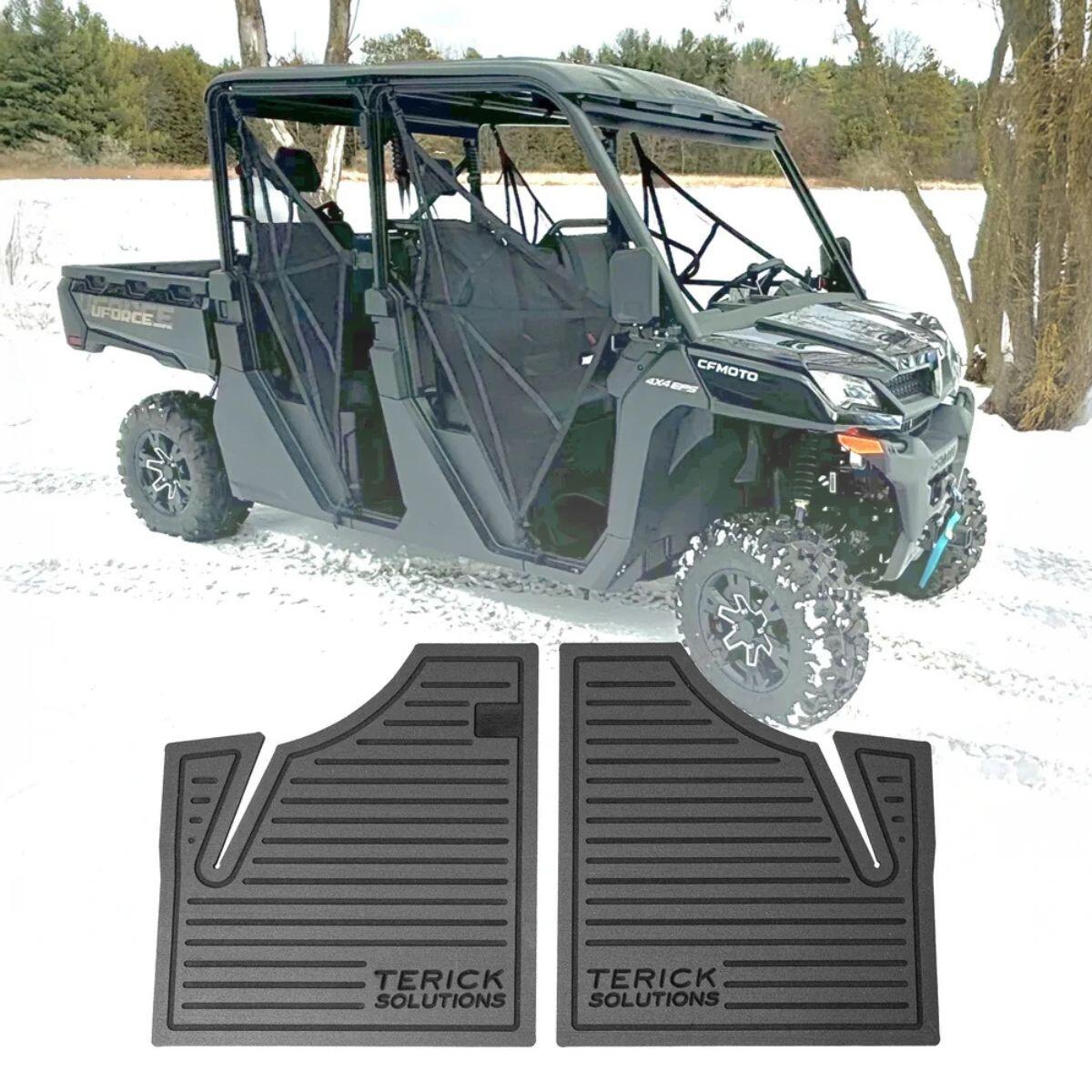 Terick Solutions '19-'25 CFMoto Uforce Rubber Floor Mats