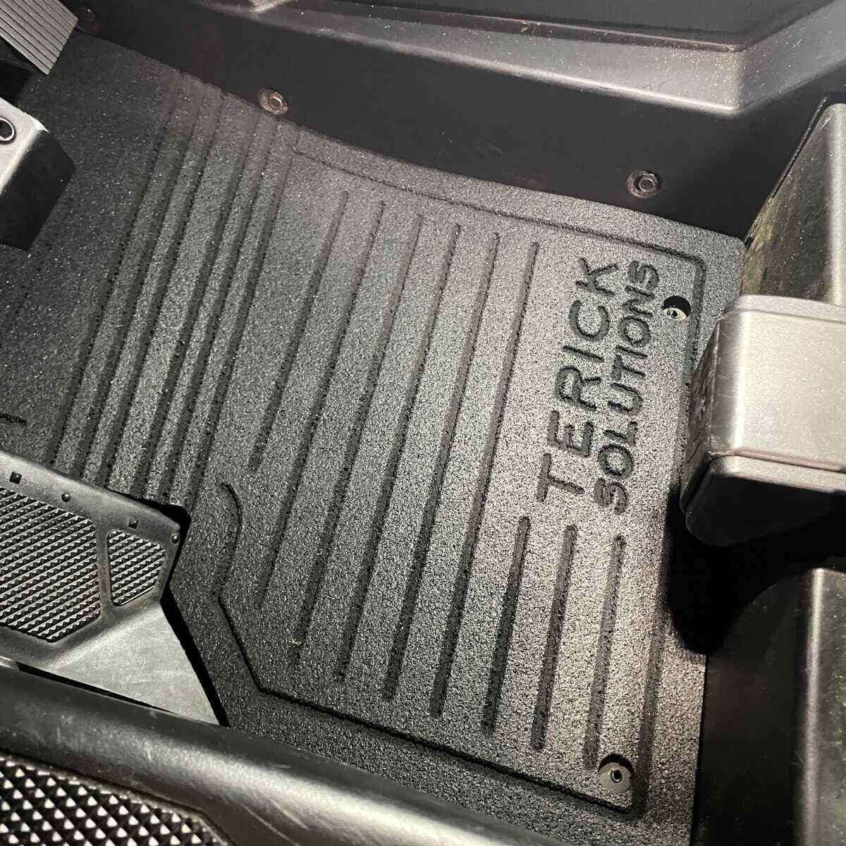 Terick Solutions '22+ Polaris RZR Pro R Rubber Floor Mats