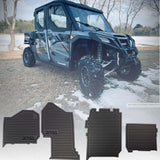 Terick Solutions '24+ Kawasaki Ridge Crew Rubber Floor Mats