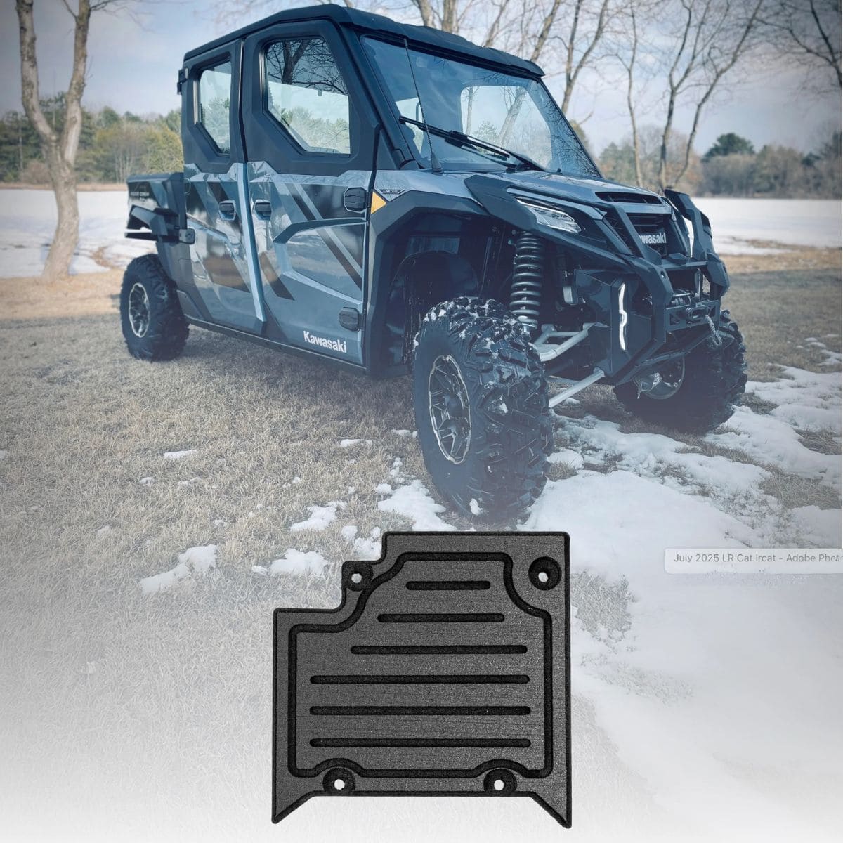 Terick Solutions '24+ Kawasaki Ridge Crew Rubber Floor Mats