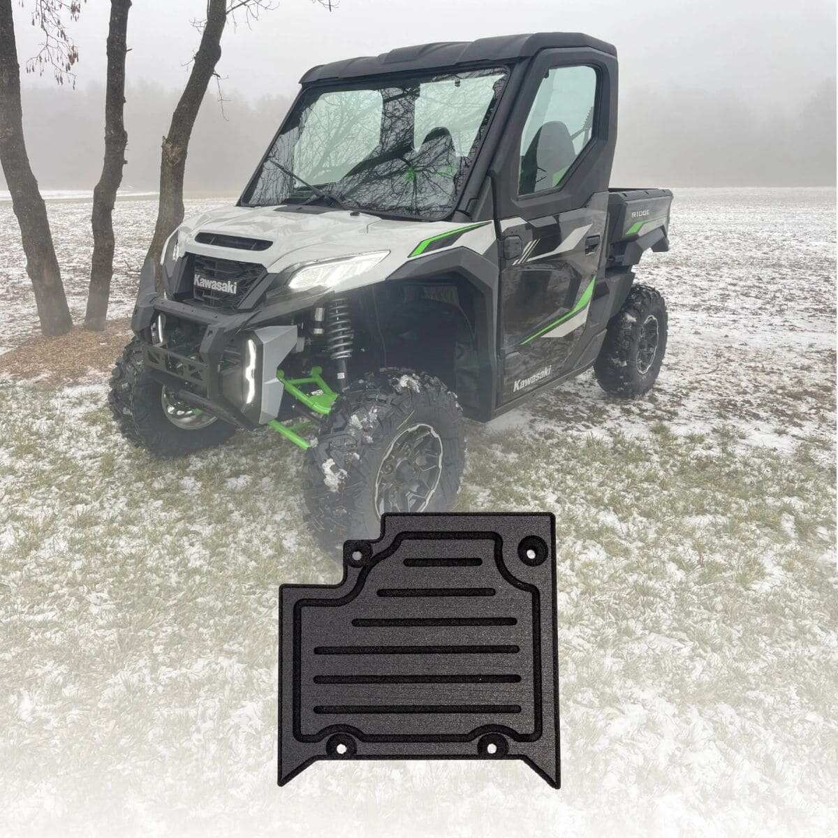 Terick Solutions '24+ Kawasaki Ridge Rubber Floor Mats