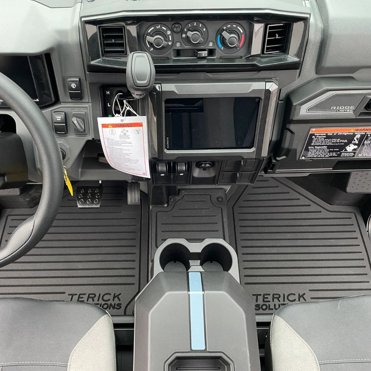 Terick Solutions '24+ Kawasaki Ridge Rubber Floor Mats