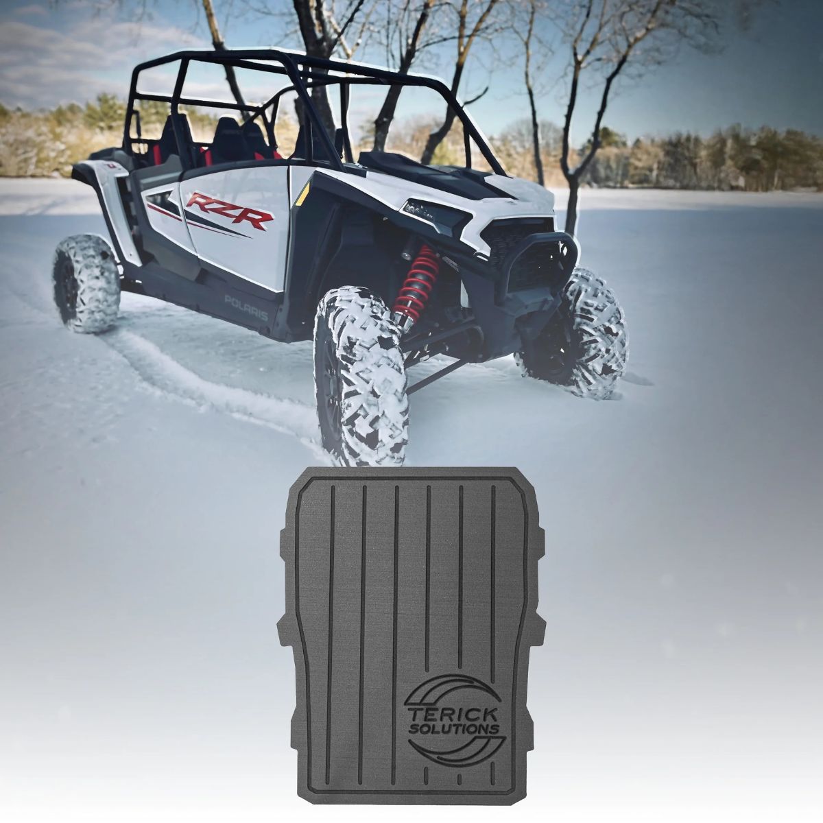 Terick Solutions '24+ Polaris RZR XP 1000 Rubber Floor Mats