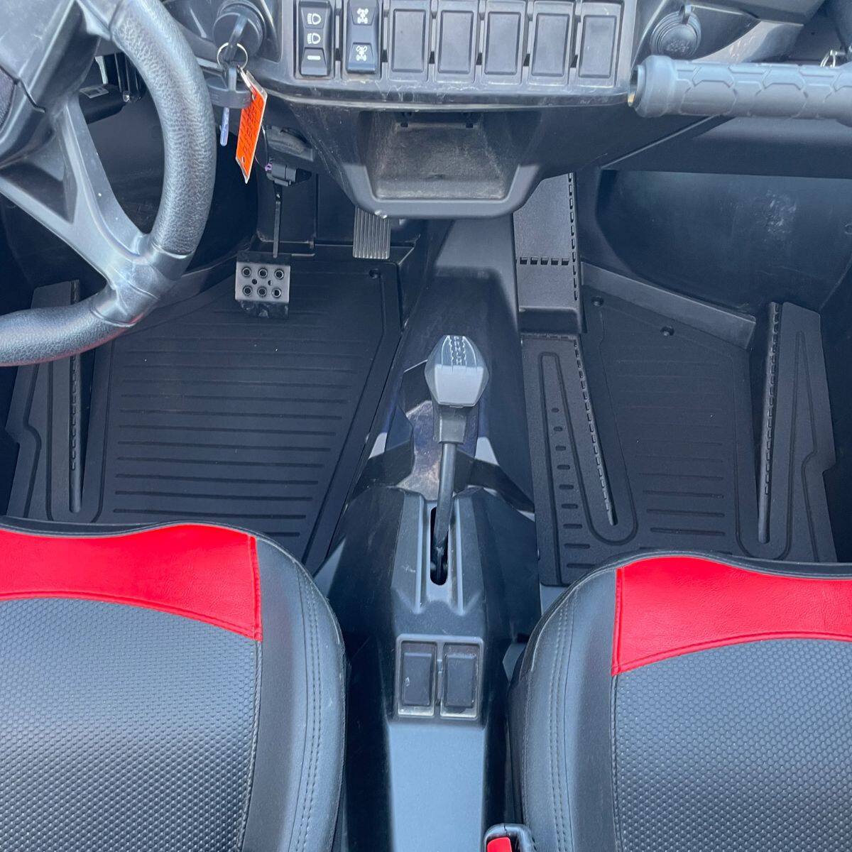 Terick Solutions '24+ Polaris RZR XP 1000 Rubber Floor Mats