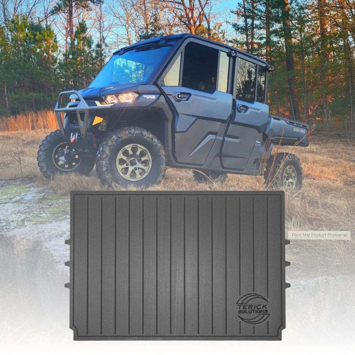 Terick Solutions Can-Am Defender HD11 Rubber Floor Mats