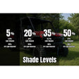 Terick Solutions CF Moto U-10 Pro XL Ceramic Tinted Window