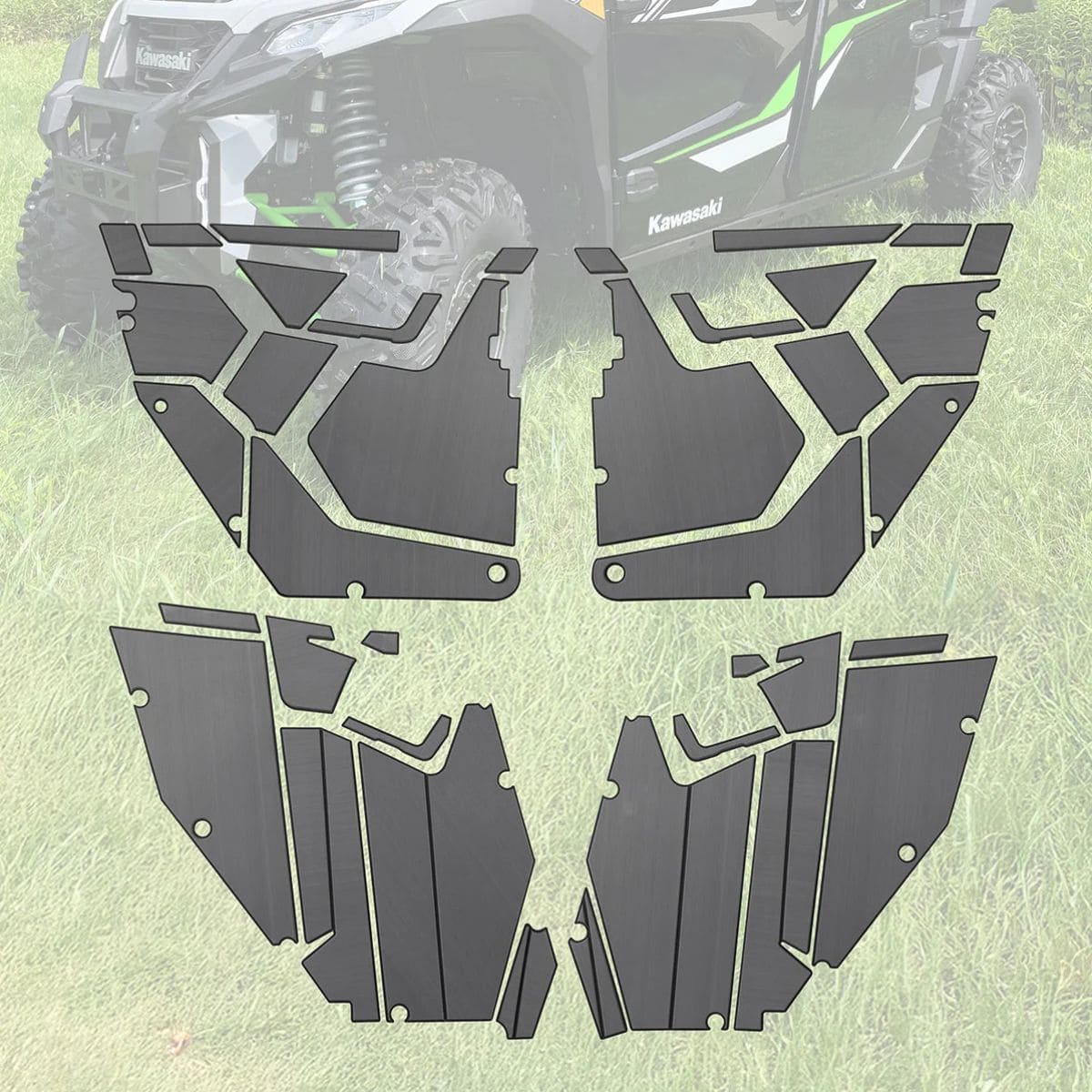 Terick Solutions Kawasaki Ridge EVA Foam Door Panel Kit