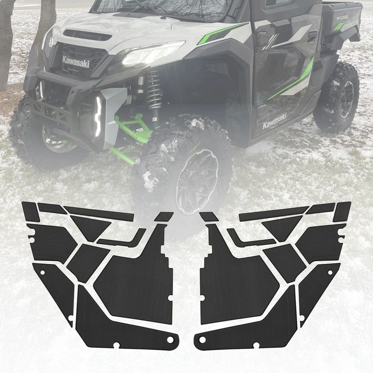 Terick Solutions Kawasaki Ridge EVA Foam Door Panel Kit