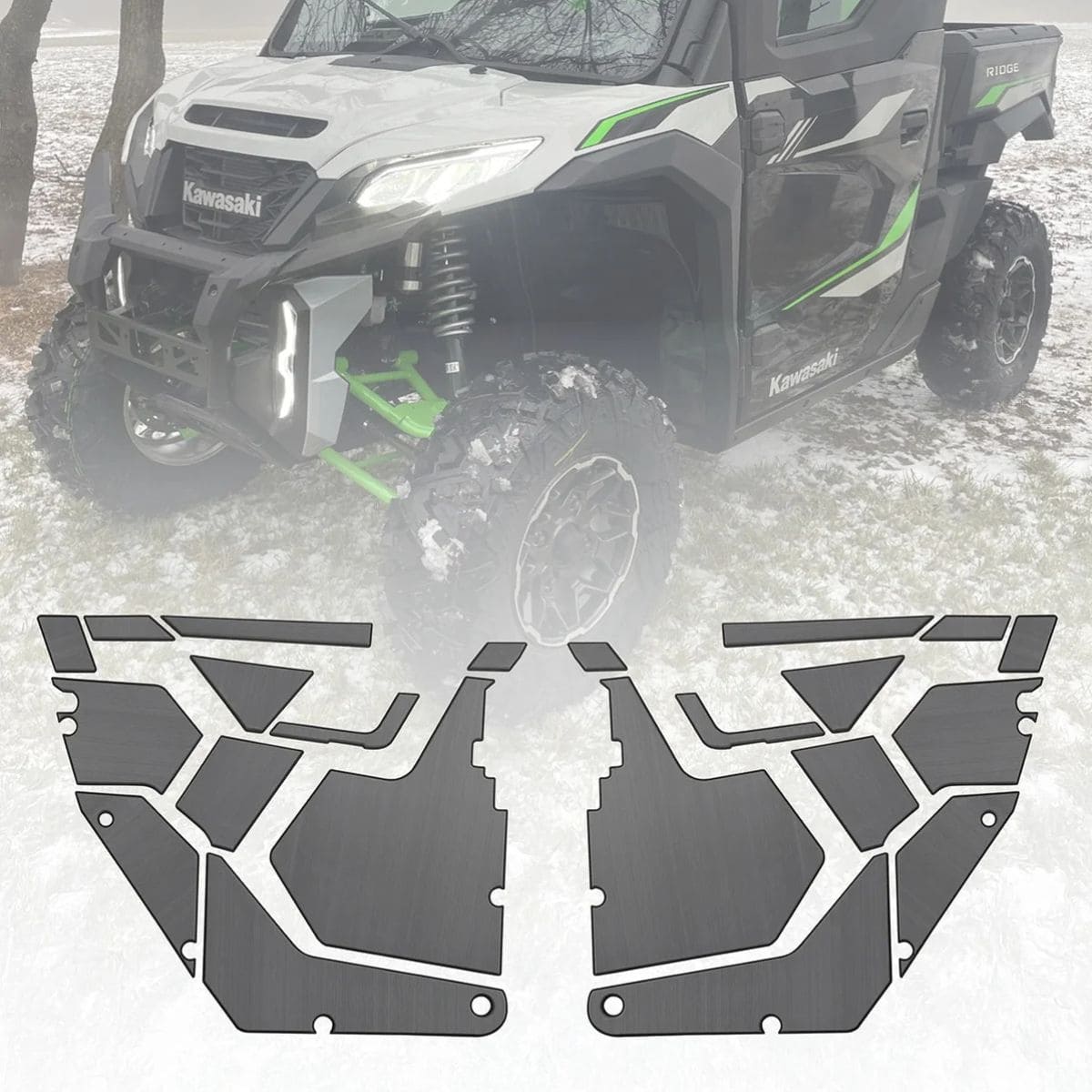 Terick Solutions Kawasaki Ridge EVA Foam Door Panel Kit