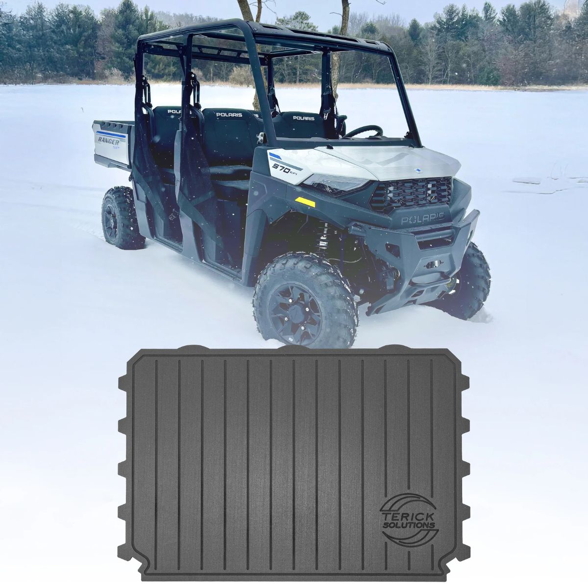 Terick Solutions Polaris Ranger Mid Size 570 Rubber Floor Mats