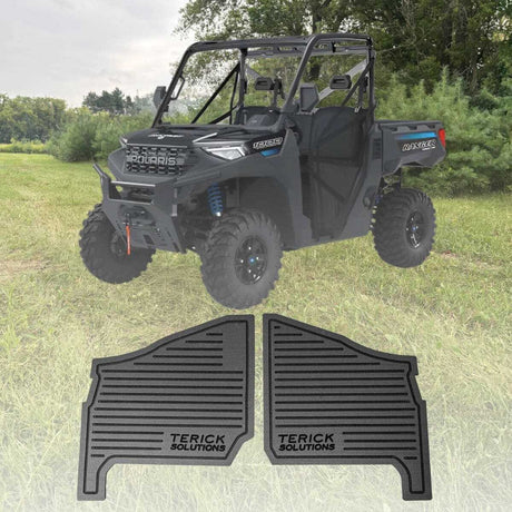 Terick Solutions Polaris Ranger Rubber Floor Mats