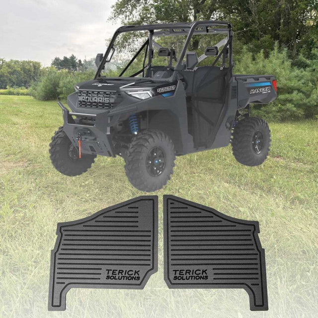Terick Solutions Polaris Ranger Rubber Floor Mats