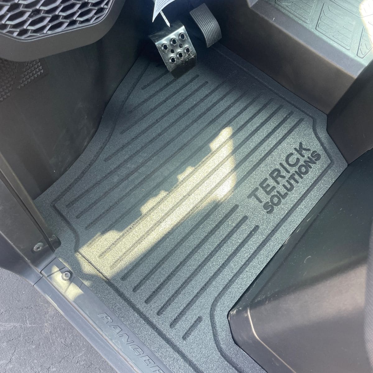Terick Solutions Polaris Ranger Rubber Floor Mats