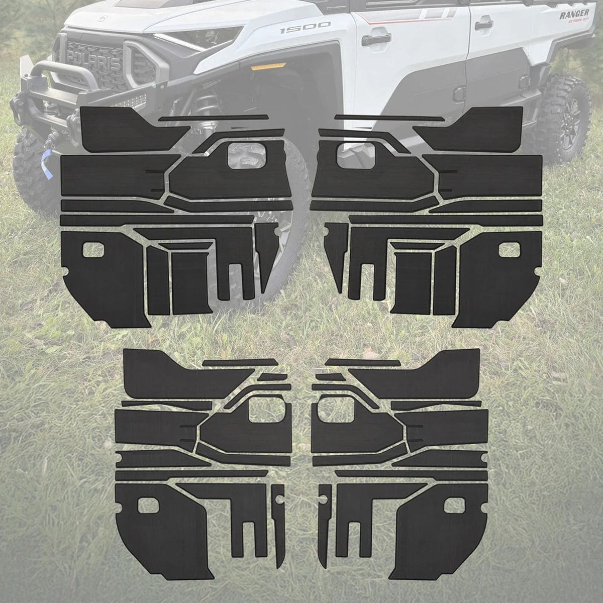 Terick Solutions Polaris Ranger XD 1500 EVA Foam Door Panel & Tunnel Kits