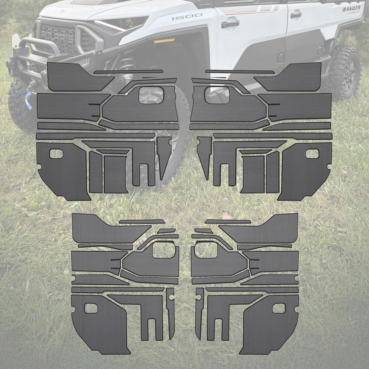 Terick Solutions Polaris Ranger XD 1500 EVA Foam Door Panel & Tunnel Kits