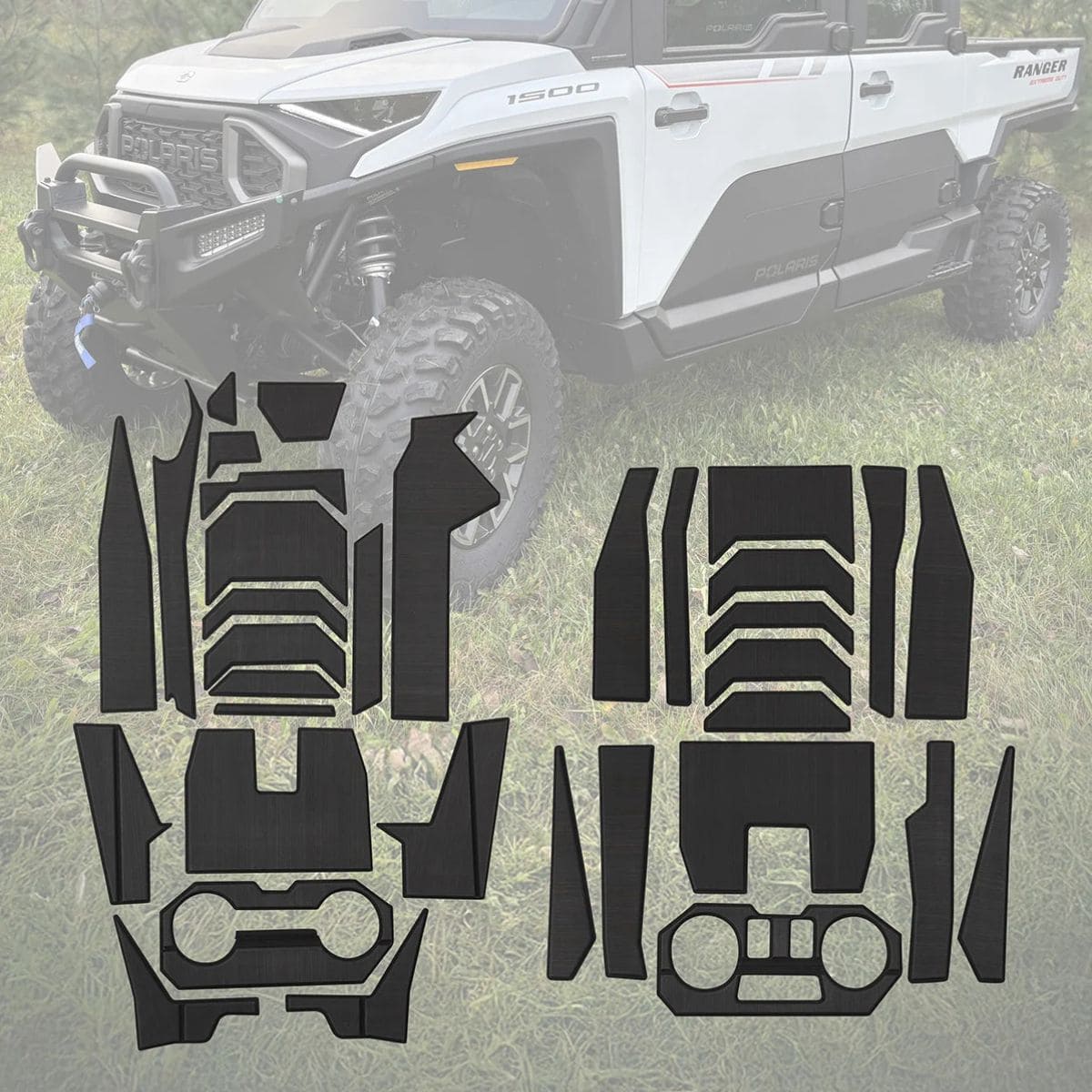 Terick Solutions Polaris Ranger XD 1500 EVA Foam Door Panel & Tunnel Kits