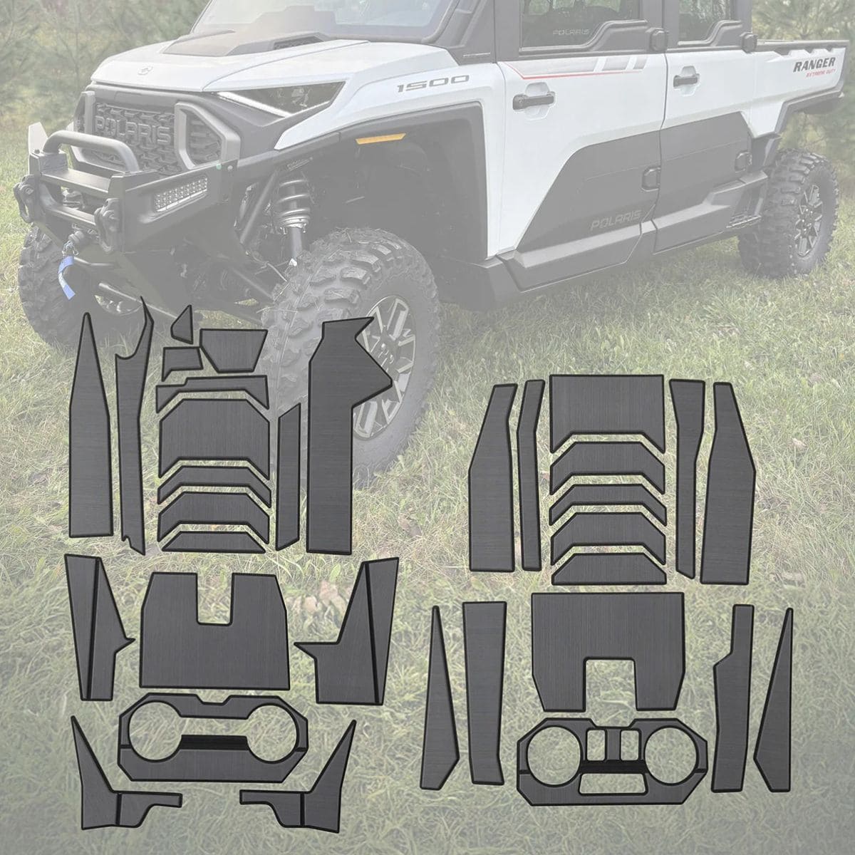 Terick Solutions Polaris Ranger XD 1500 EVA Foam Door Panel & Tunnel Kits