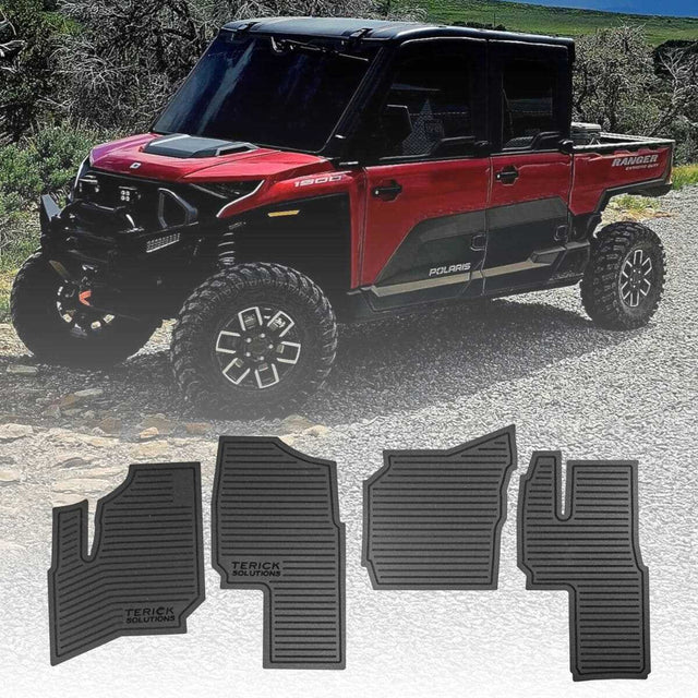 Terick Solutions Polaris Ranger XD 1500 Rubber Floor Mats
