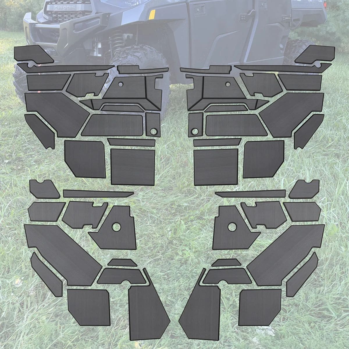 Terick Solutions Polaris Ranger XP 1000 EVA Foam Door Panel Kit