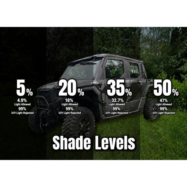 Terick Solutions Polaris Xpedition Pre-Cut Ceramic Tinted Side Window