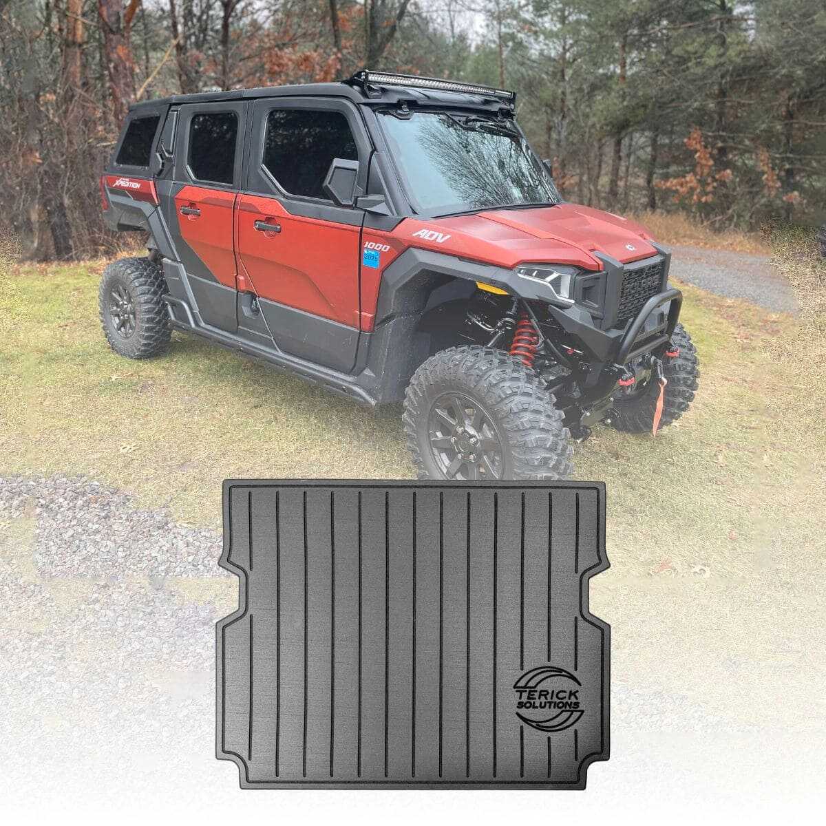 Terick Solutions Polaris Xpedition Rubber Floor Mats