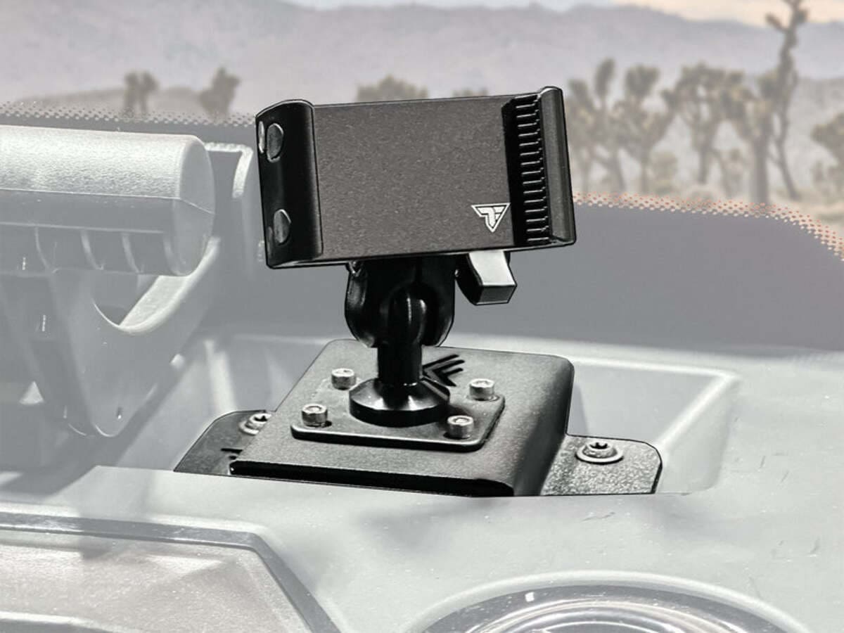 Thumber Fab Polaris Ranger 1500 XD Phone Mount - Passenger Side