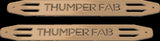 Thumper Fab 800SX Nerf Rails 3-Seat Accent Panel Set